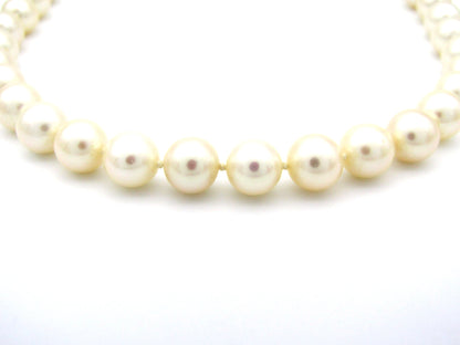 18K gold pearl and diamond necklace by Browns.