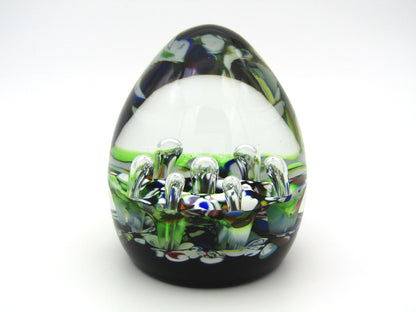 Caithness Double Harlequin artistic paperweight by Paul Ysart, Circa 1972-1976.