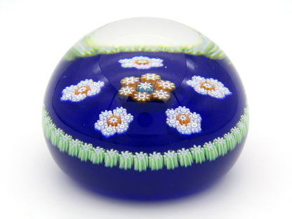 Perthshire Millefiori Art Glass paperweight, Circa 1980's.