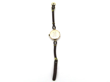 9K gold Art Deco Scottish wristwatch, Glasgow, 1922.