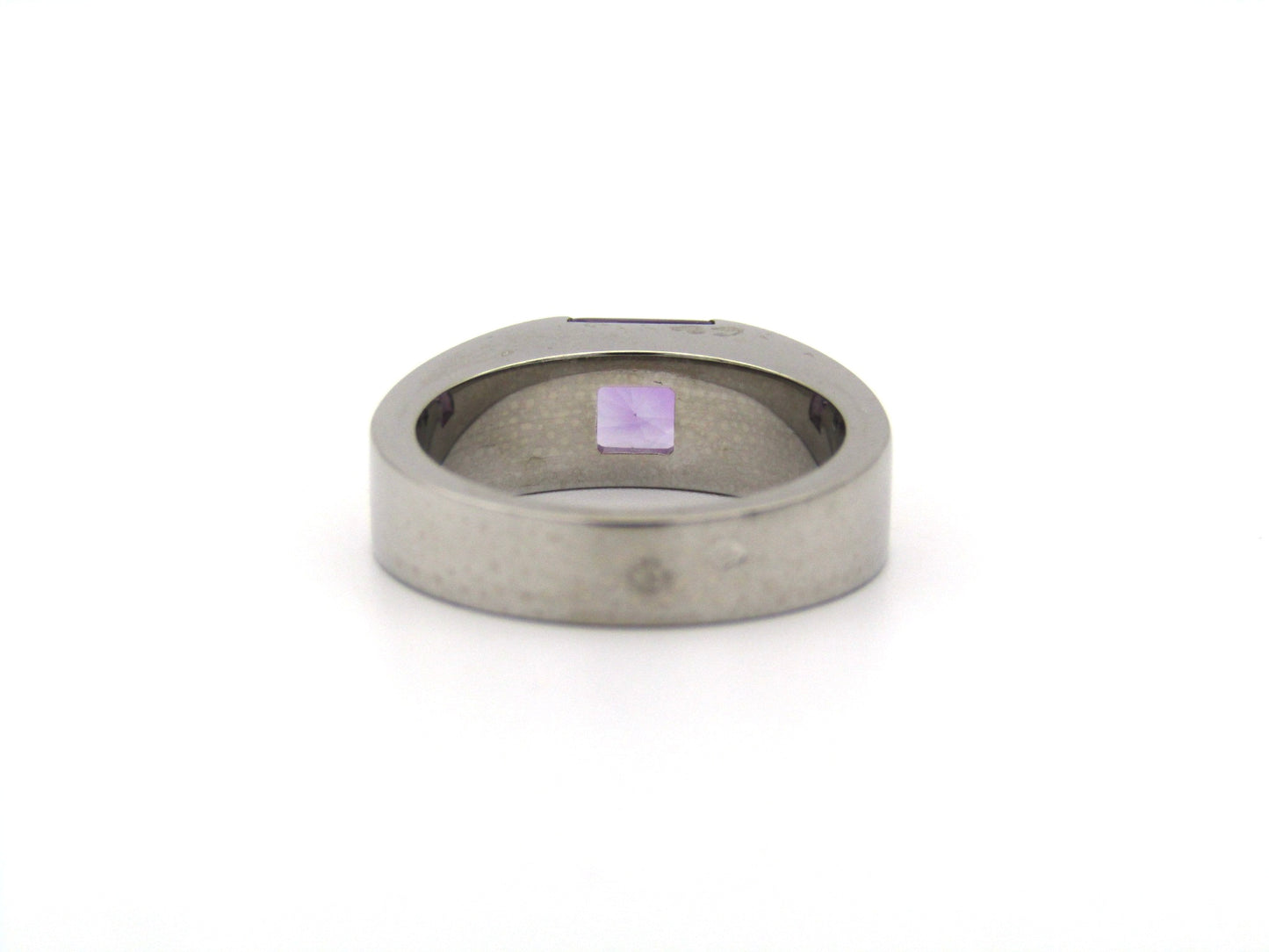 18K gold Vintage Cartier amethyst ring, 1999.
