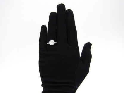 9K gold diamond ring.