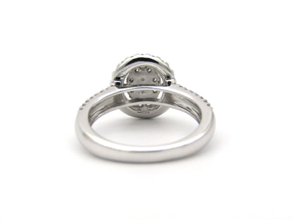 14K gold diamond ring.
