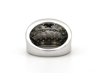18K gold diamond ring.